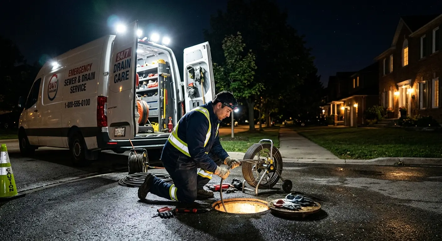 Sewer Backup in Abingdon, MD